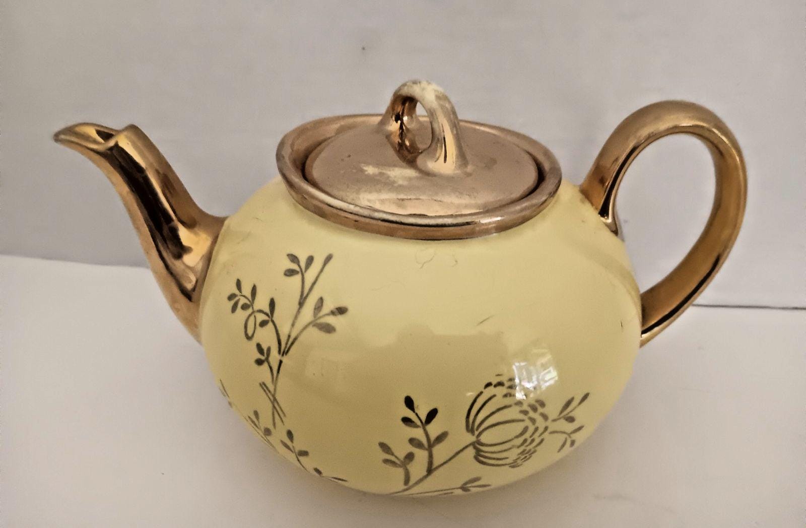 Vintage Teapot Music Box - Etsy