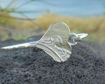 Wave Bracelet Hook 'Ocean Love'