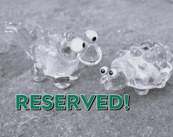 Reserved for Deb Dichro Collection Lampwork Glass Bead NLC Beads