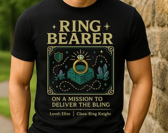 Ring Bearer T-Shirt | Wedding Ring Delivery Boy Tee