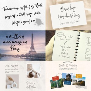 Handwriting Font 250+ FONTS BUNDLE for Cricut Sans Font Cute Font Bundle Girly Procreate Fonts Personal Digital Script Font Instant Download