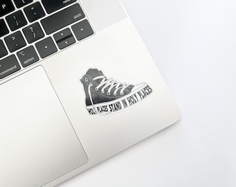 Stand in Holy Places Sticker, Waterproof Vinyl Decal, Missionary Gift