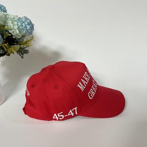 Make America Great Again Baseball Cap Donald Trump MAGA Hat Embroidered Adjustable image 8