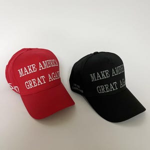 Make America Great Again Baseball Cap Donald Trump MAGA Hat Embroidered Adjustable image 3