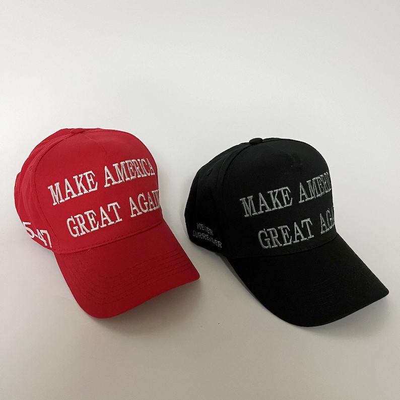 Make America Great Again Baseball Cap Donald Trump MAGA Hat Embroidered Adjustable image 3