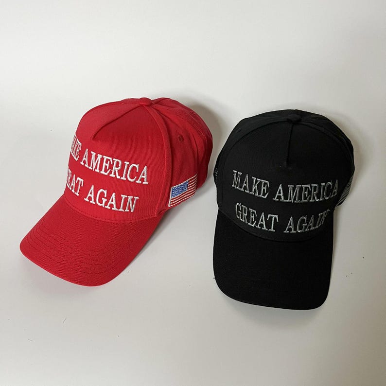 Make America Great Again Baseball Cap Donald Trump MAGA Hat Embroidered Adjustable image 4