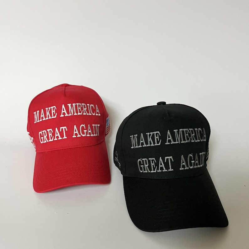 Make America Great Again Baseball Cap Donald Trump MAGA Hat Embroidered Adjustable image 2