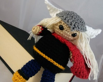 PDF Crochet Pattern Thor Plushy Doll Amigurumi