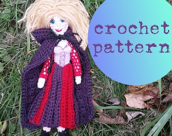 Sarah the Witch Crochet Pattern PDF