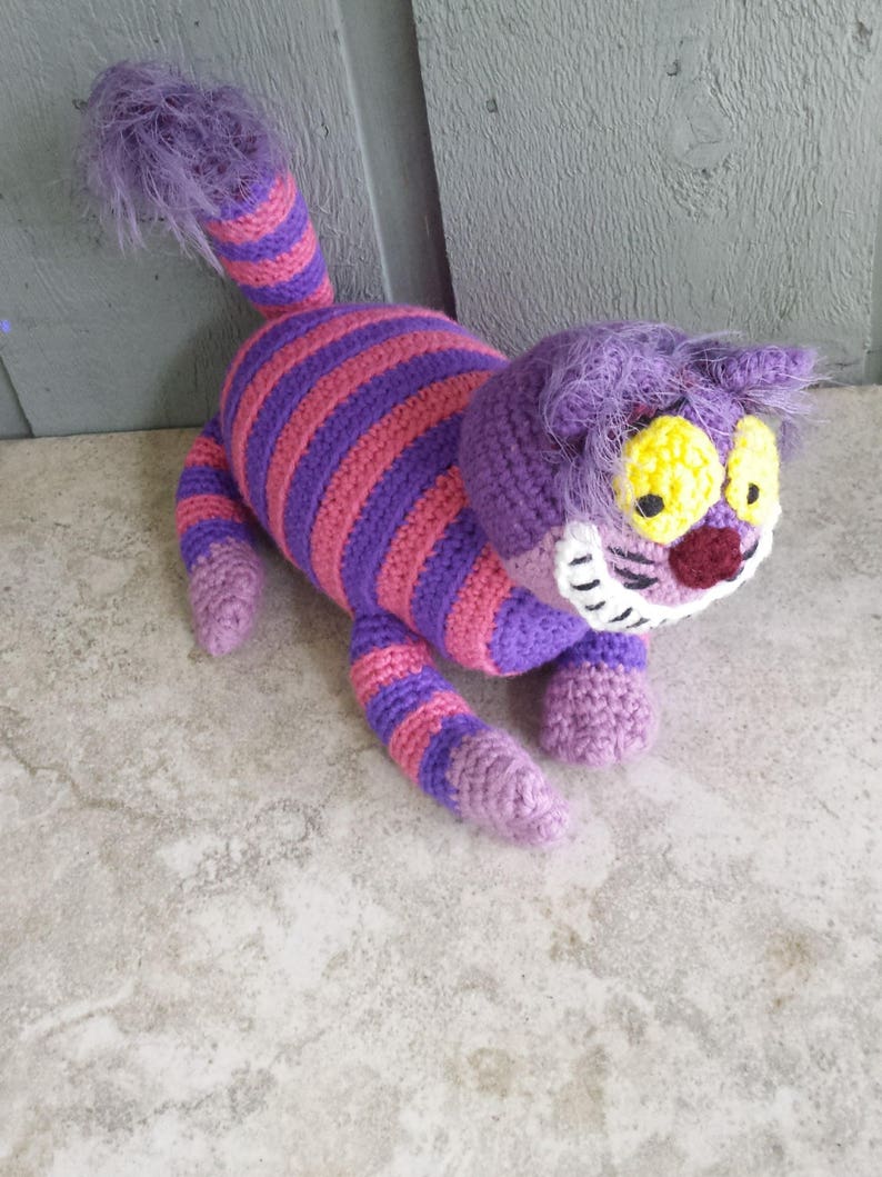 alice in wonderland cat stuffed animal