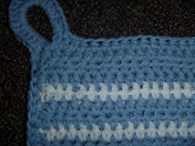 Crochet PATTERN ONLY for Towelie-Inspired Kitchen Pot Holders image 4