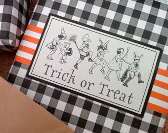 Vintage Style Halloween Labels or Tags