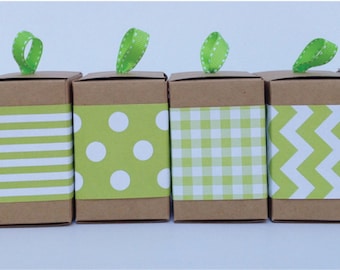 Green Paper Ribbon in Pattern of your choice