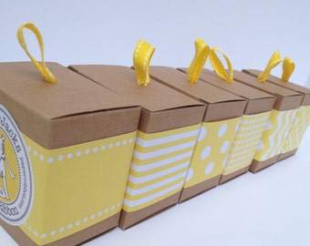 Yellow Paper Ribbon in your choice of Pattern