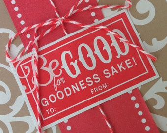 Labels - Be GOOD for goodness sake