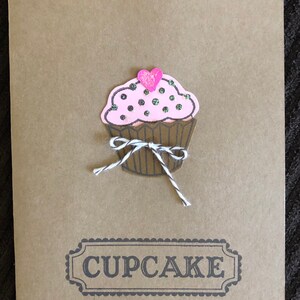Happy Birthday Cupcake card