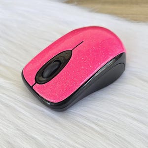 Glitter Wireless Computer Mouse USB