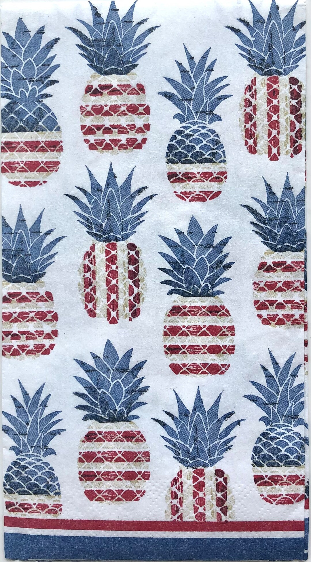 Decoupage Napkin Pineapple Paper Napkin Americana Scrapbooking Paper