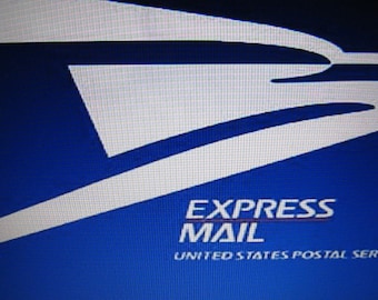 Express Mail Upgrade:  Domestic Orders Only, Rush Orders, 1 Day Delivery