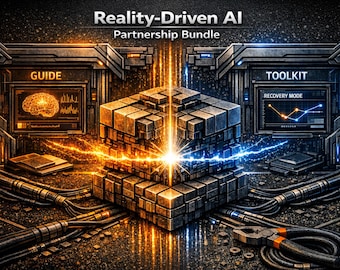 Ensemble système CerebraCore Reality | Guide de partenariat IA + boîte à outils de survie (téléchargement numérique)