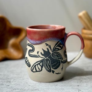 Black Beetle Ceramic Mug