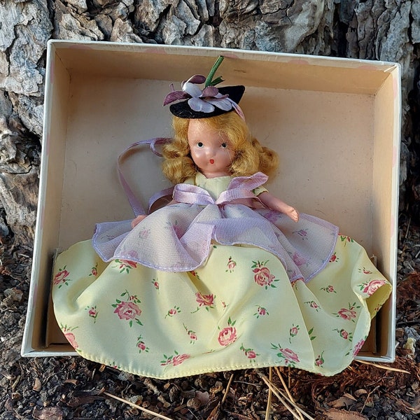 Nancy Ann Story Book Doll - Little Bo Peep Has Lost Her Sheep - #153 - in Partial Box