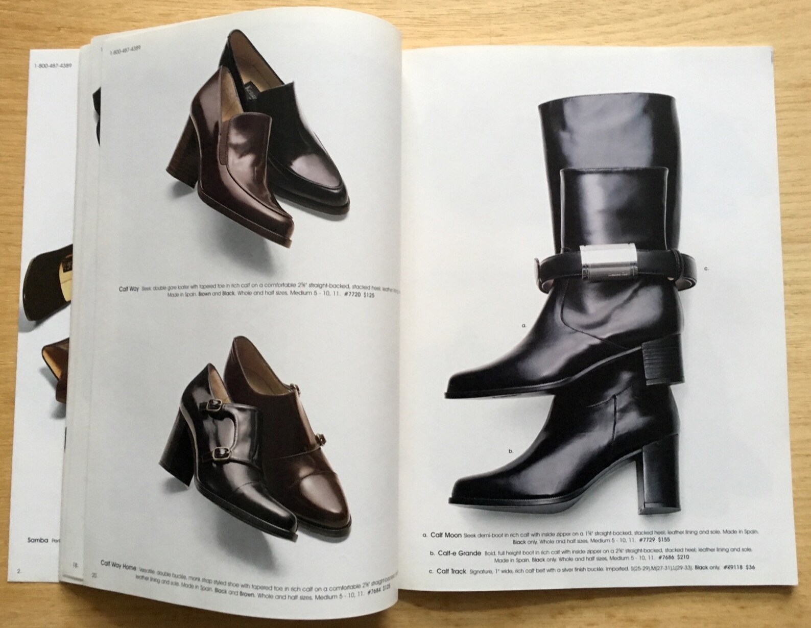 Vintage Fall 1995 Cole catalog shoes & accessories Etsy