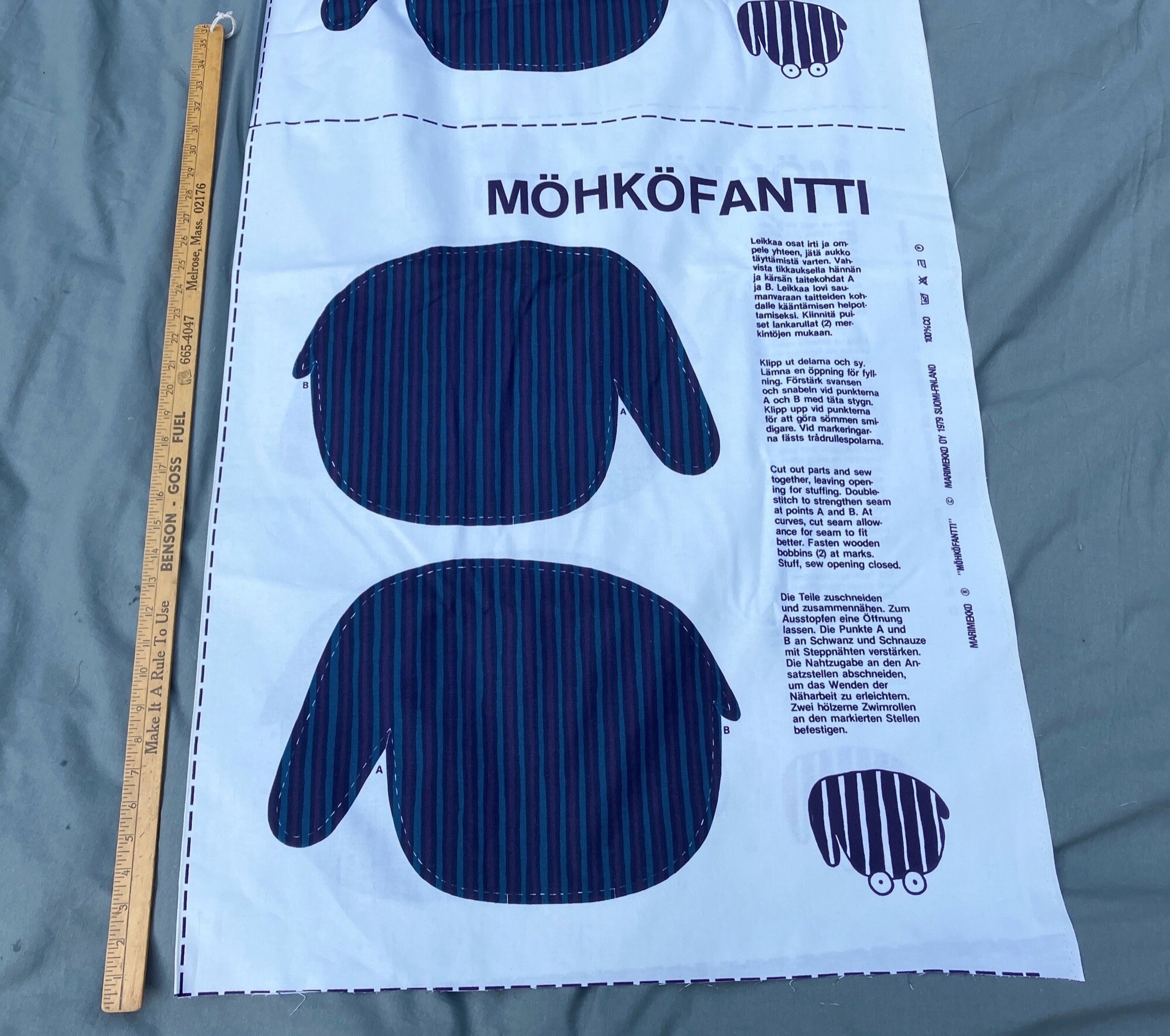 Vuokko Fabric - Etsy