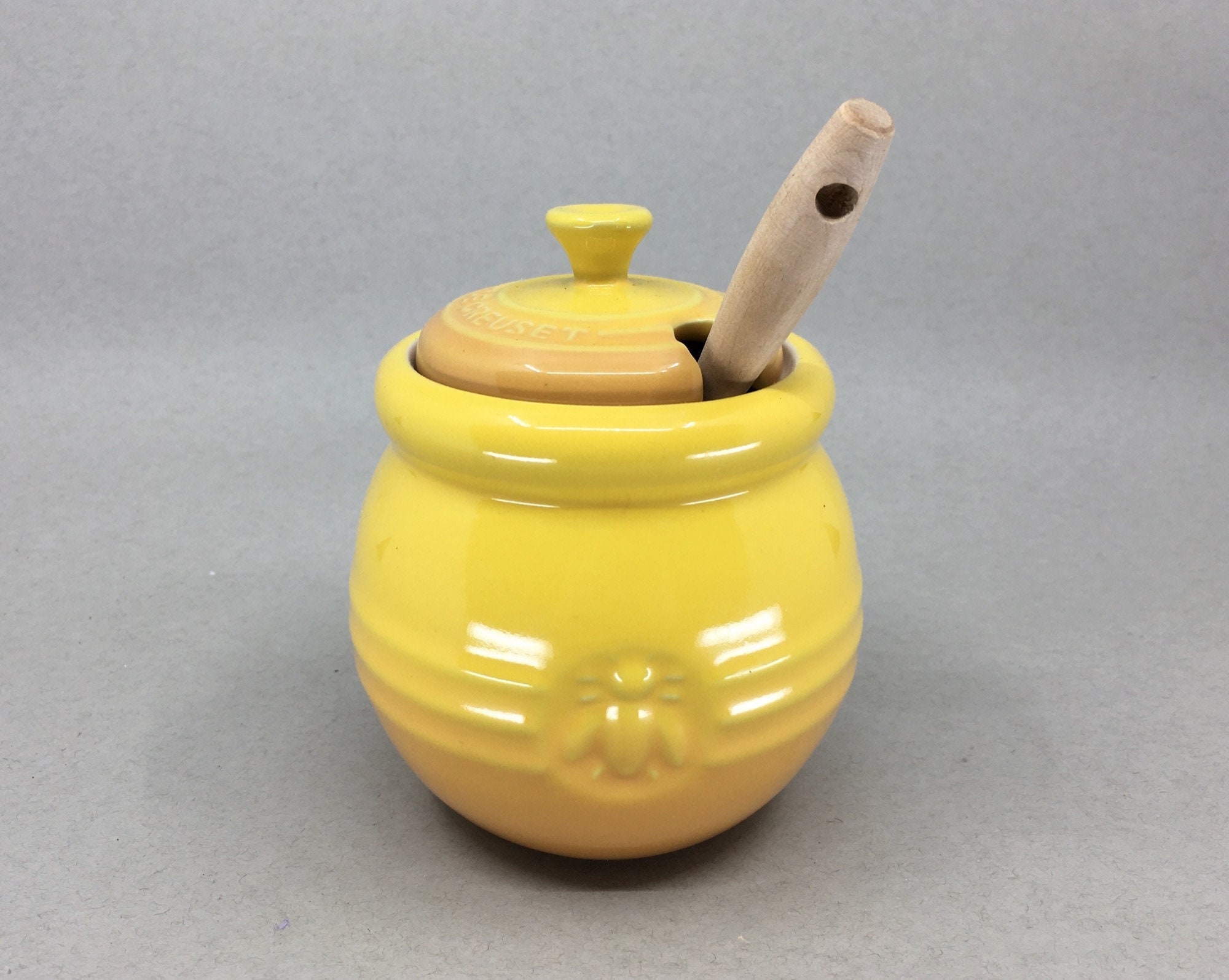 Vintage Le Honey / Honey Jar Dijon Yellow -
