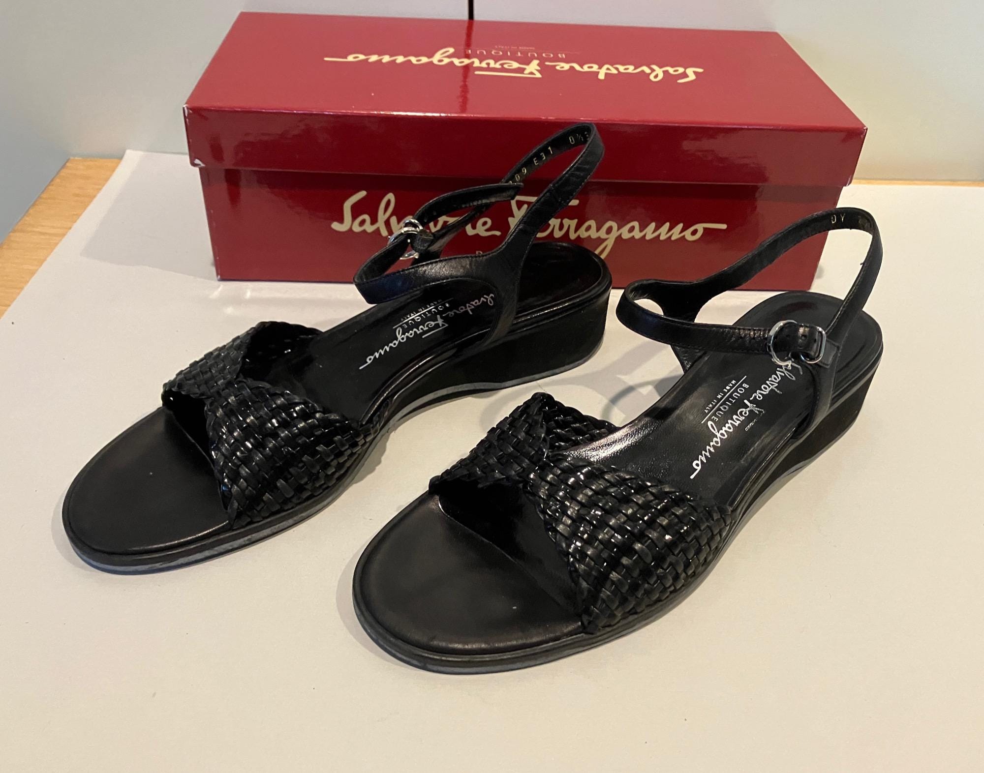 Ferragamo T Strap - Etsy