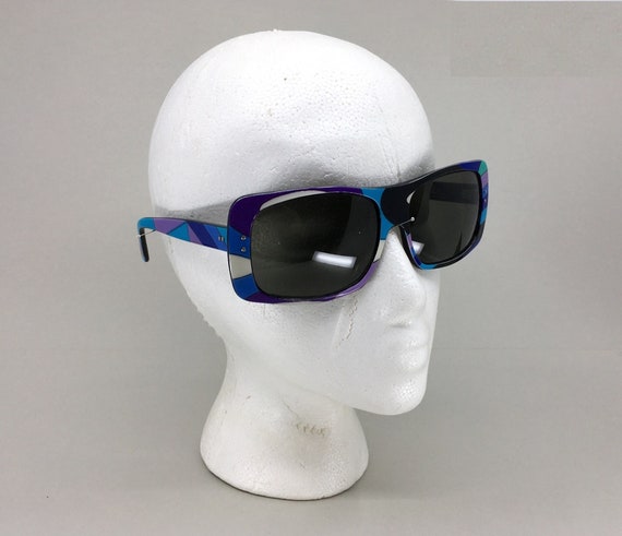 Emilio Pucci‎ vintage iconic sunglasses Vtg *ICONIC *Over Sized Round * Emilio Pucci** Vivara  main image 3
