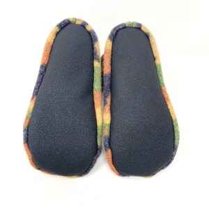 Kids Wool Slippers, Waldorf, Kid's Large, Grippy Bottoms, Shoe Size 13.5 to 1.5, Age 6.5 to 7.5 years, Ready to Ship, Machine Wash, USA Made image 6