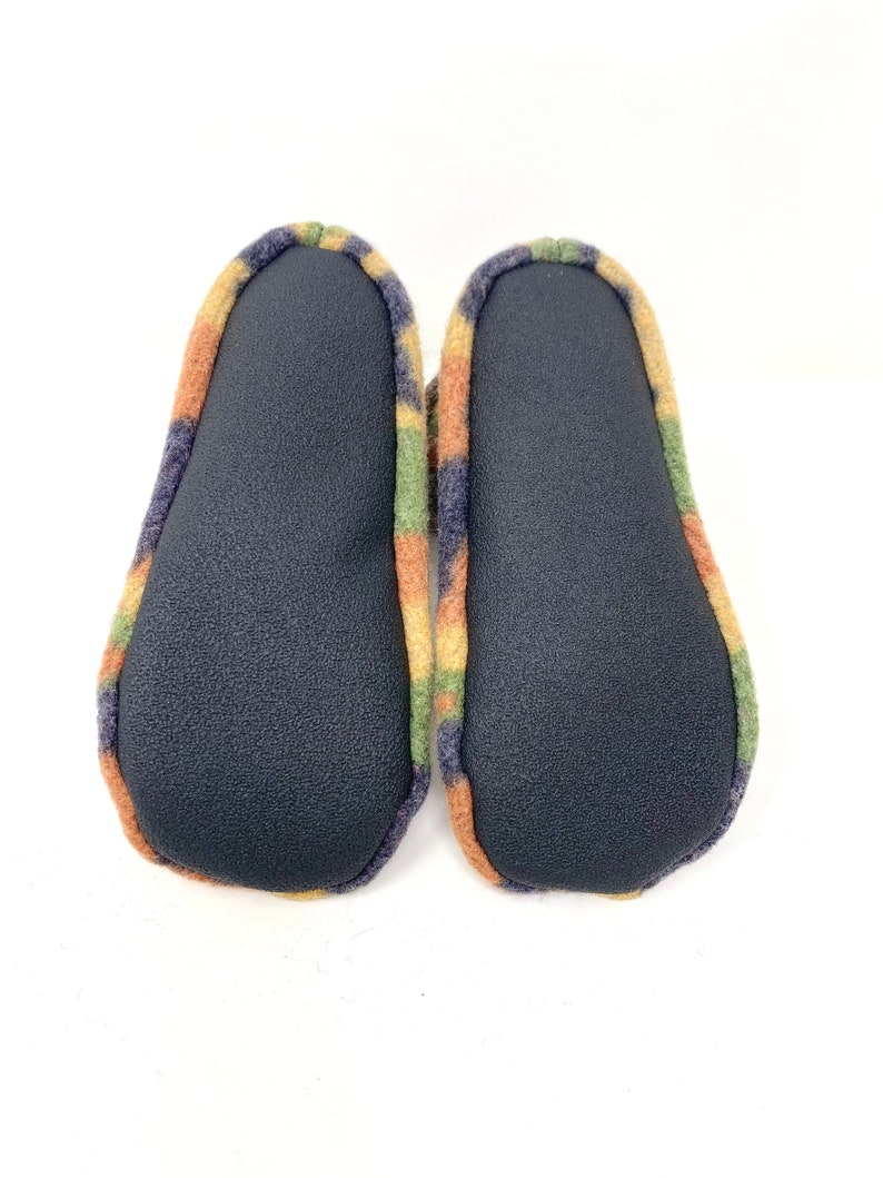 Kids Wool Slippers, Waldorf, Kid's Large, Grippy Bottoms, Shoe Size 13.5 to 1.5, Age 6.5 to 7.5 years, Ready to Ship, Machine Wash, USA Made image 6