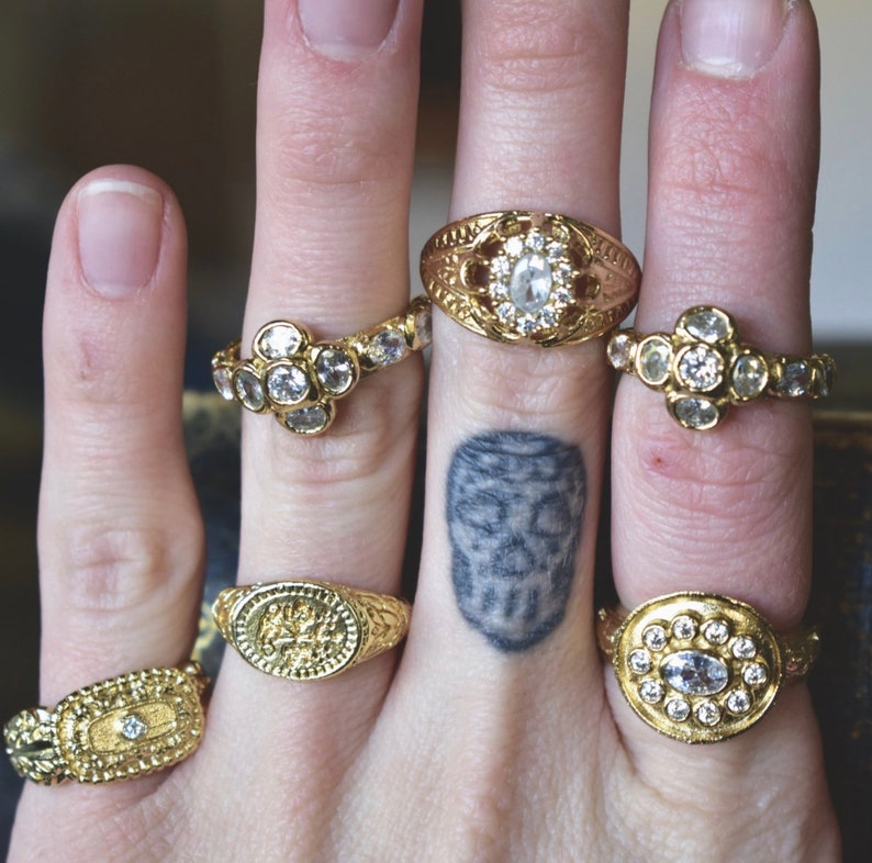 AUGUSTUS RING /// Women's Jewelry Gifts for Her Antique - Etsy