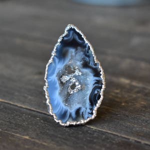 WILLA AURA RING /// Electroformed in Fine Silver /// The Willa Ring