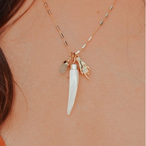 TRINIDAD NECKLACE /// Gold Necklace, Bohemian Jewelry, Festival Necklace, Layering Necklace, Gift for her