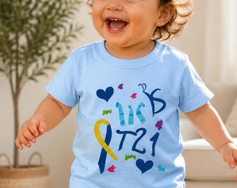 Down Syndrome Awareness Baby T-Shirt: Buddy Walk Organic Cotton Tee