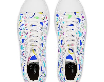 Down Syndrome Awareness High Top Sneakers: Colorful Fashion Footwear