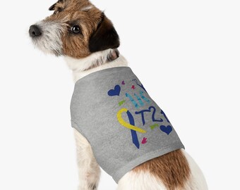 Down Syndrome Pet Tank Top, Down Syndrome Pet Supplies, Buddy Walk, Special Olympics