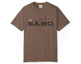 No Sabo Cactus Graphic T-Shirt: Unisex Summer Tee
