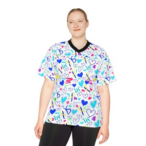 Down Syndrome, Down Syndrome Awareness, Unisex Football Jersey (AOP)