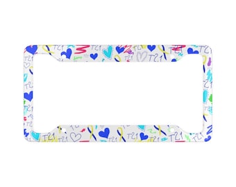 Down Syndrome Awareness License Plate Frame: T21 Gifts