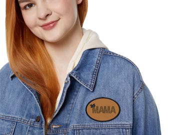 DS Mama Iron-On Patch: Customizable Jacket Decor