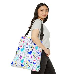 Down Syndrome, T21, The Lucky Few Adjustable Tote Bag