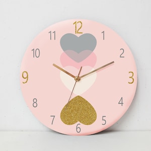 Kids Wall Clock, Nursery Clock, Nursery Wall Clock, Childrens Wall Clock, Kids Clock, Childrens Clock, Silent Wall Clock, Nursery Decor image 2