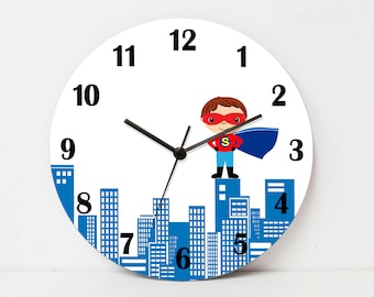 Kids Wall Clock, Nursery Clock, Nursery Wall Clock, Childrens Wall Clock, Kids Clock, Childrens Clock, Silent Wall Clock, Nursery Decor