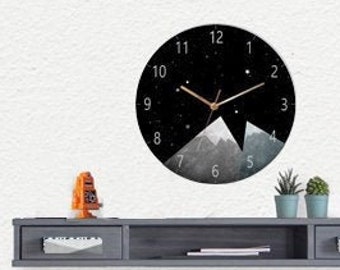 Kids Wall Clock, Nursery Clock, Nursery Wall Clock, Childrens Wall Clock, Kids Clock, Childrens Clock, Silent Wall Clock, Nursery Decor