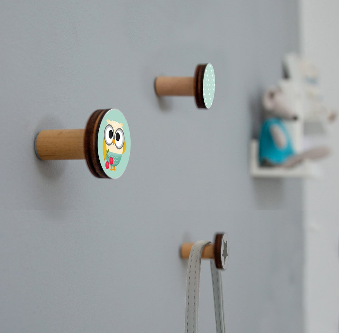 Nursery Hooks Nursery Wall Hangers Nursery Racks Nursery Etsy