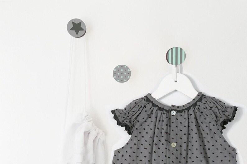 Nursery Hooks Nursery Wall Hangers Nursery Racks Nursery Etsy