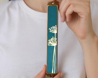 Handmade Mezuzah Case, Modern Israeli Judaica, Unique Housewarming Gift, Jewish Wall Art, Gift for Jewish Home, Minimalist Jewish Door Decor